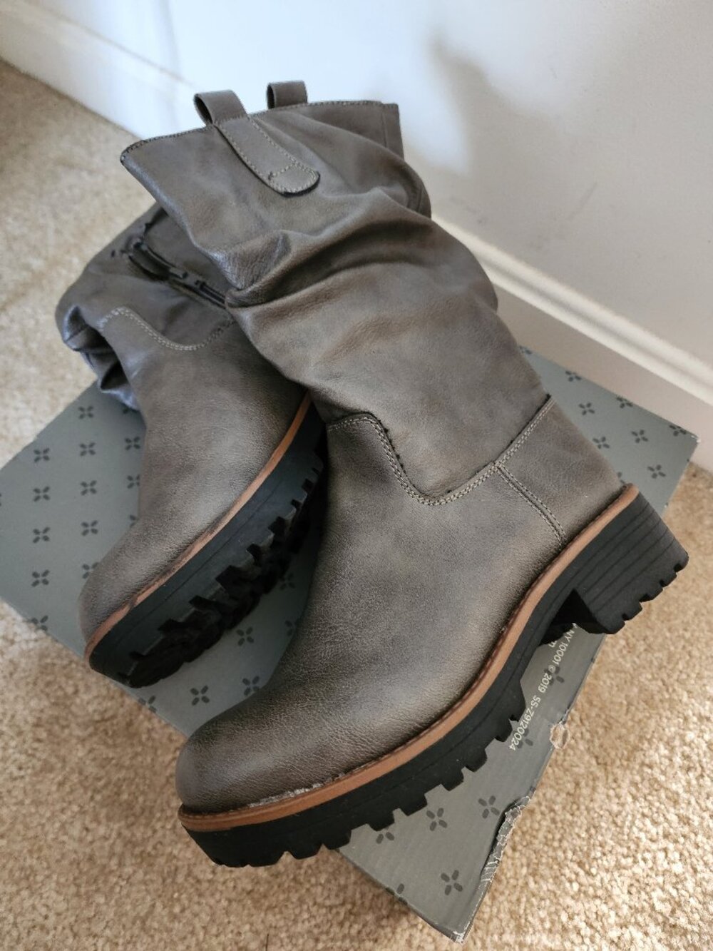 Sun Stone Gray Boots